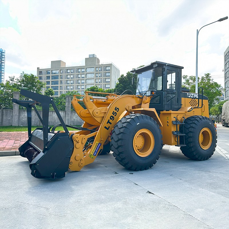 5 Ton Wheel Loader with Forest Mulcher