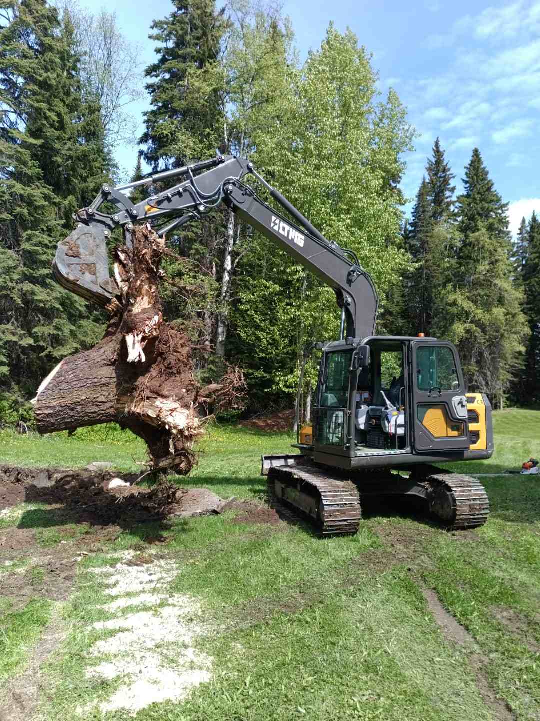 7.5 ton crawler excavator
