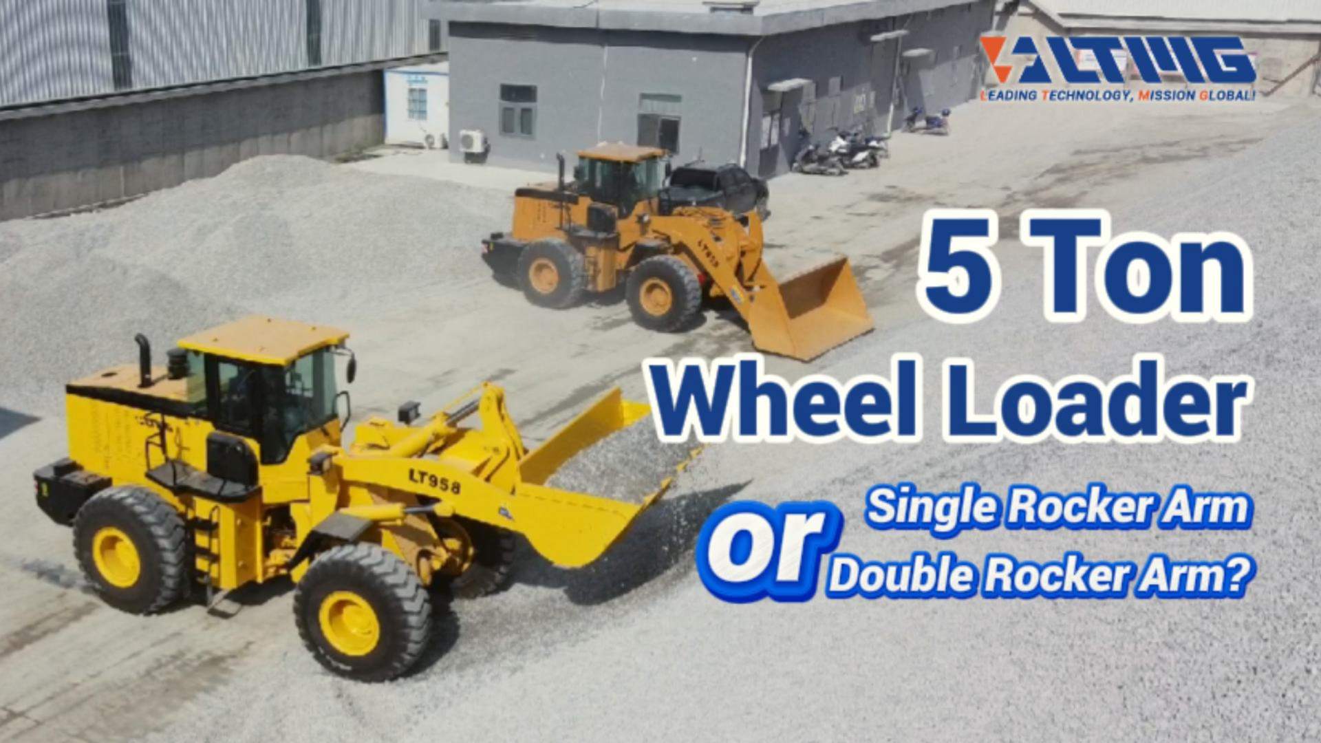 LT958 5-Ton Wheel Loader with Hydraulic Breaker