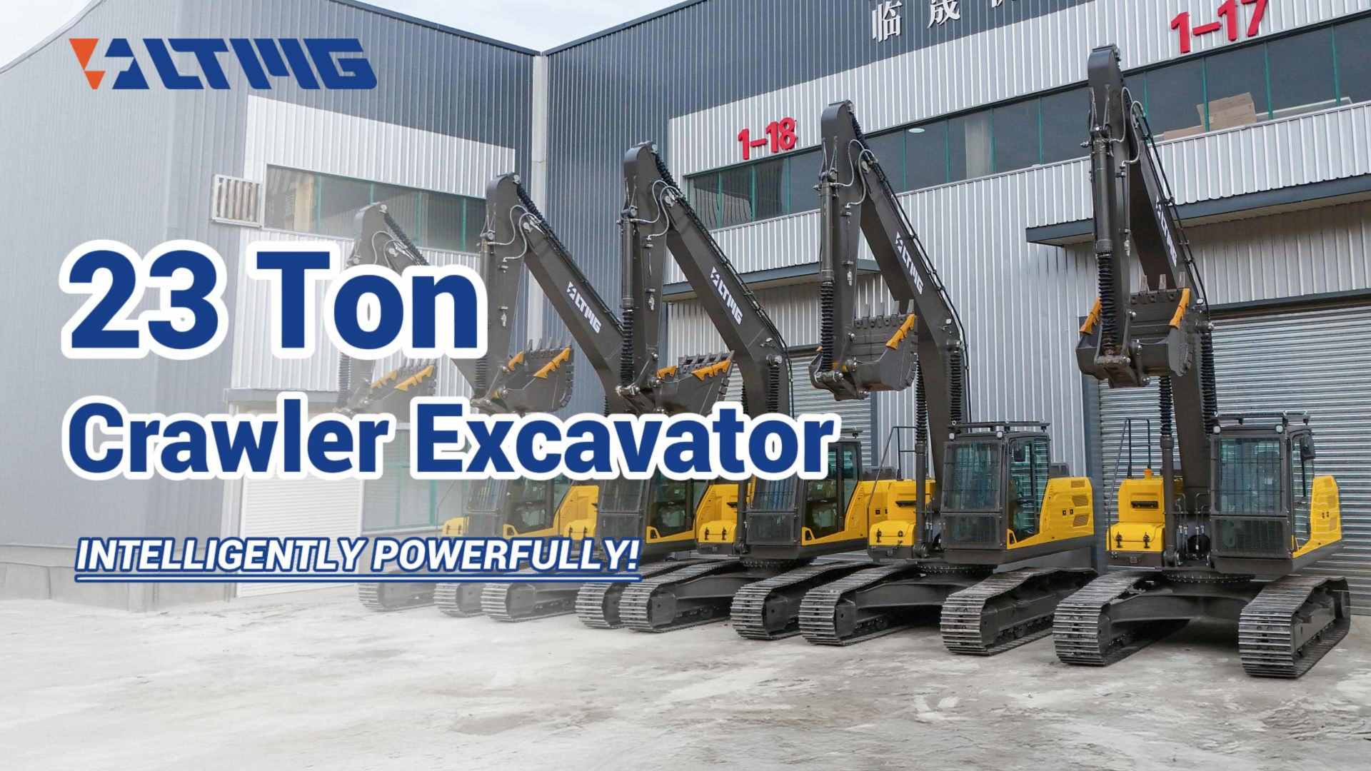 23-Ton Excavator for Heavy-Duty Performance