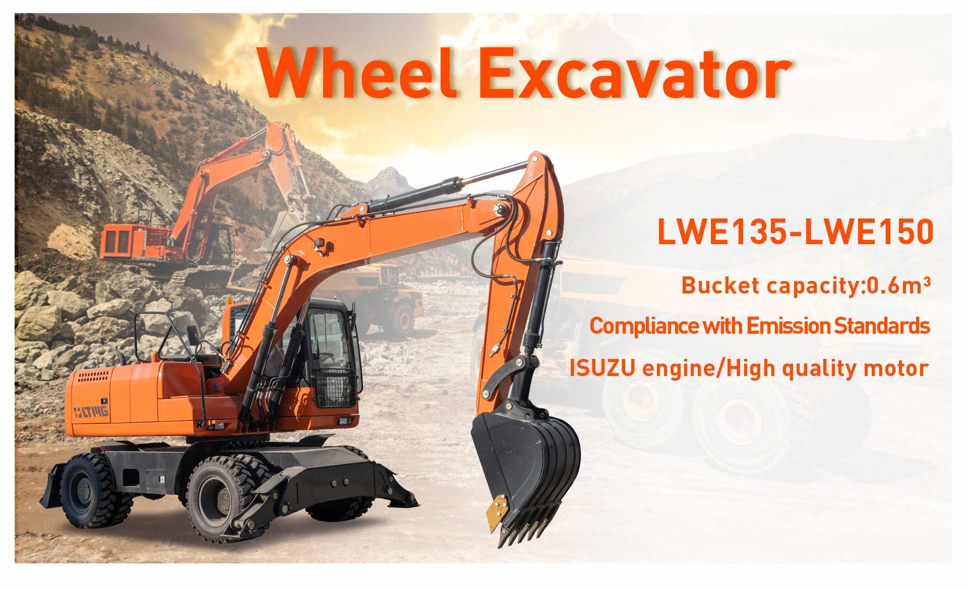 Wheel Excavator Wheel Excavator