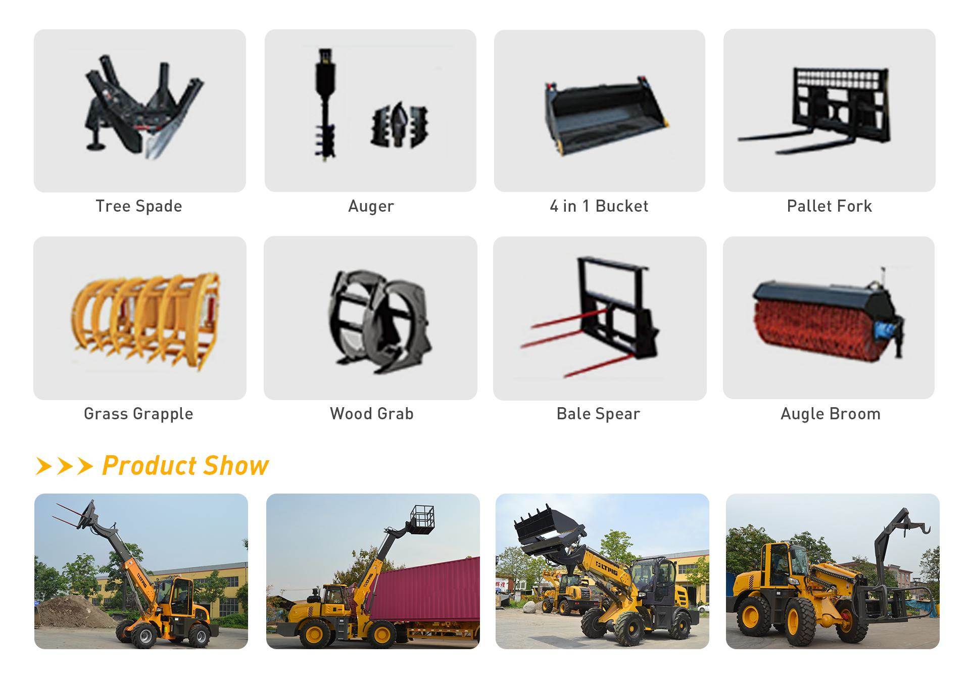 Telehandler Loader Attachment Options Telehandler Loader Attachment Options