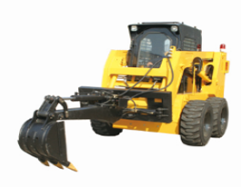 slewing excavator arm