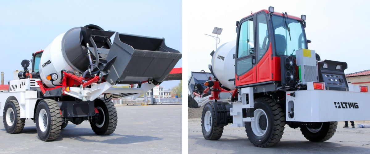2m&sup3; concrete mixer
