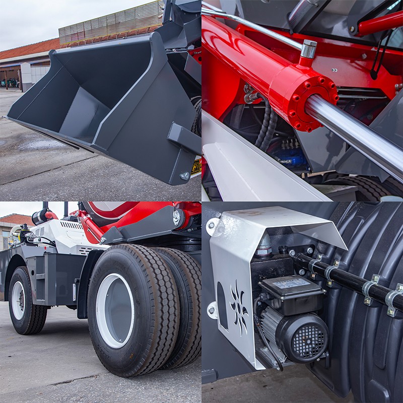 3 m&sup3; concrete mixer