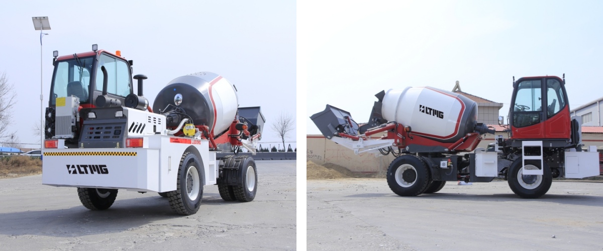 3.5 m&sup3; concrete mixer