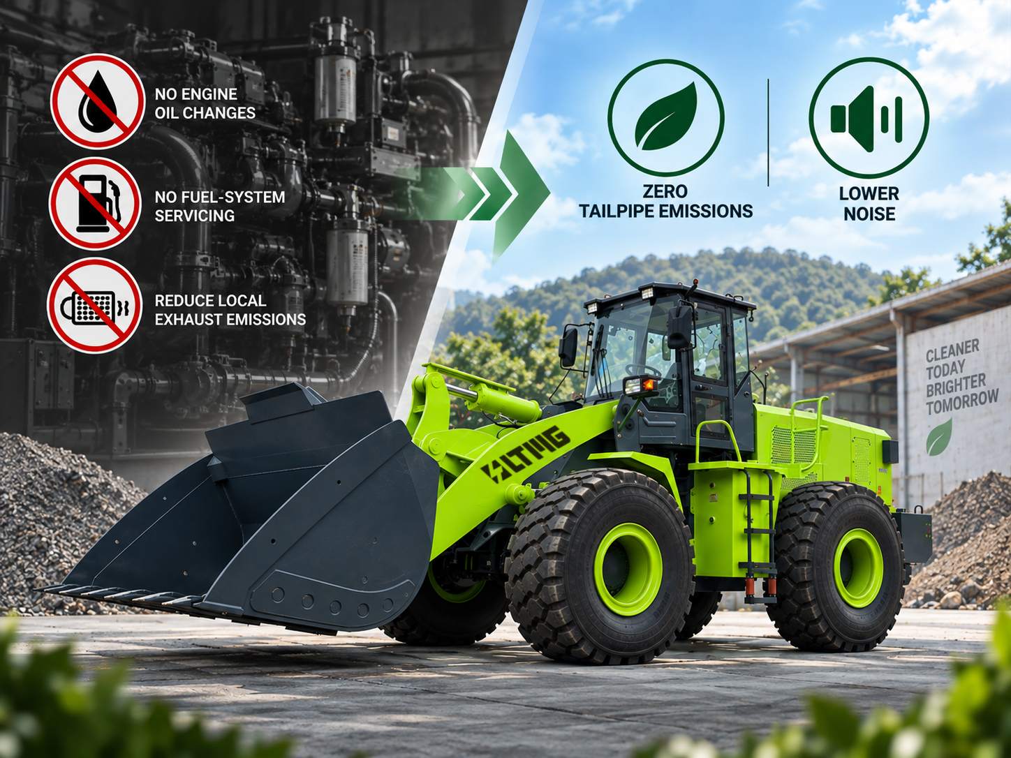 Electric Wheel Loader vs Diesel Wheel Loader: A Complete Cost Comparison