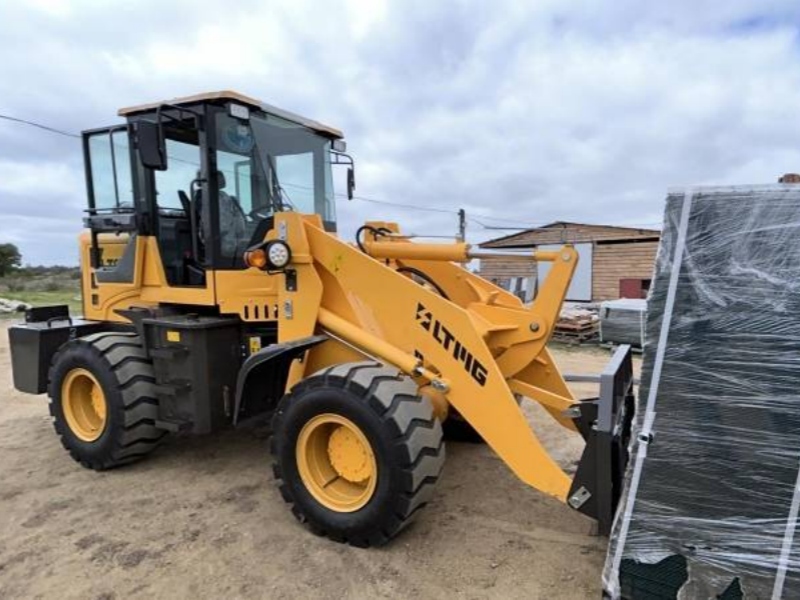 Uruguay Customer Feedback on Our 2-Ton Wheel Loader